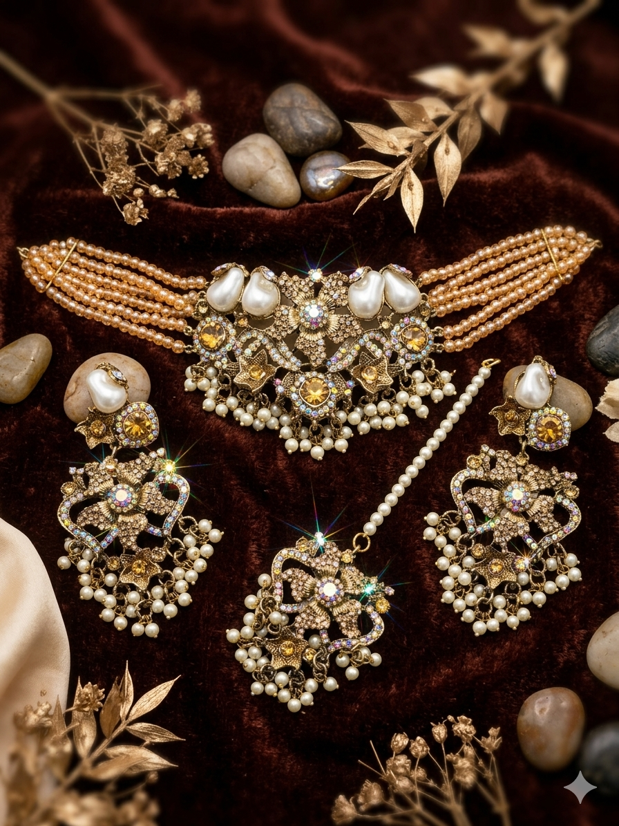 Turkish choker set